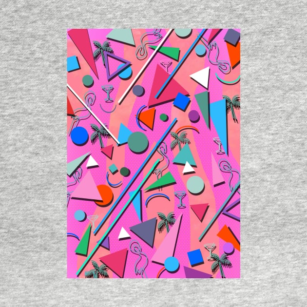 80s pop retro pattern 3 by mikath